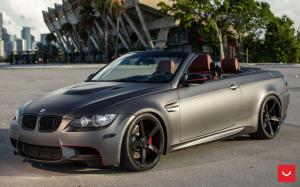 BMW M3 Convertible on Vossen Wheels (CV3-R) 2019 года